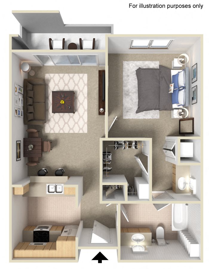 Arpeggio Pasadena | One Bedroom Apts Arpeggio Pasadena Apt Rentals | Pasadena CA
